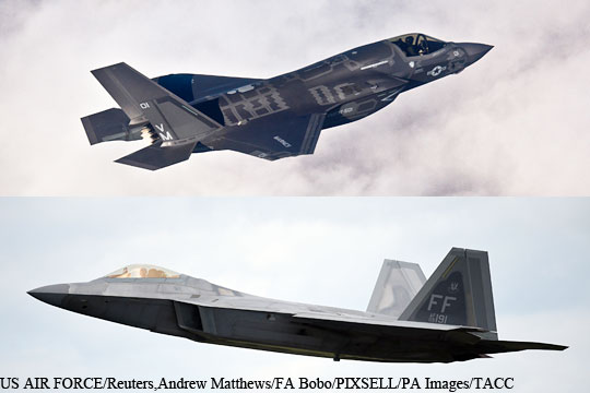 США предложат Японии истребитель – гибрид F-22 и F-35