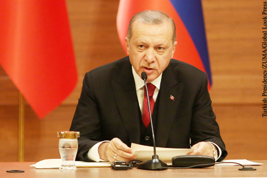 Эрдоган увидел угрозу для Турции от «стратегических партнеров»