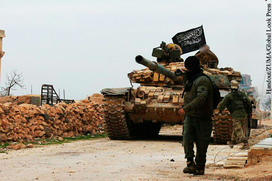 Сирийская армия вернула захваченные боевиками танки