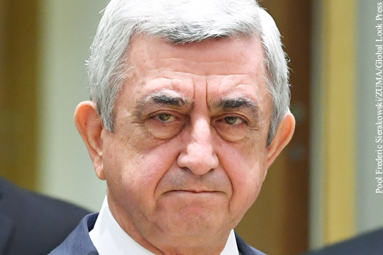 Саргсян прервал встречу с лидером армянской оппозиции