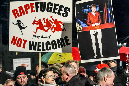 Немецкие женщины объединяются в борьбе с домогательствами мигрантов