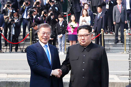Началась встреча лидеров Южной Кореи и КНДР