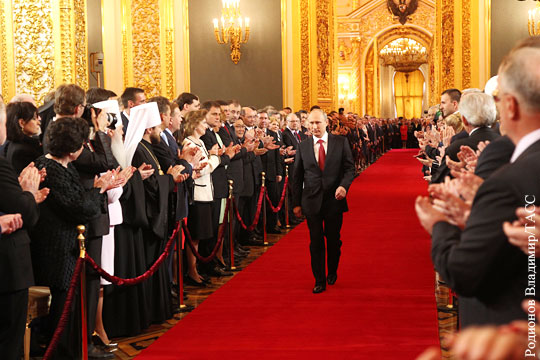 На инаугурацию Путина пригласили 5 тыс. гостей