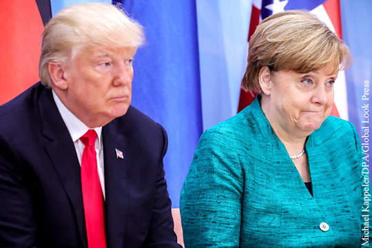 Немецкие СМИ рассказали о грозящем Меркель «нагоняе» от Трампа