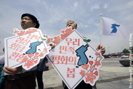 Россия заработает на примирении двух Корей
