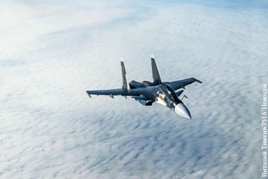 В Сирии разбился российский истребитель Су-30СМ, экипаж погиб