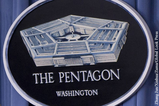 Пентагон испугался санкций США против России