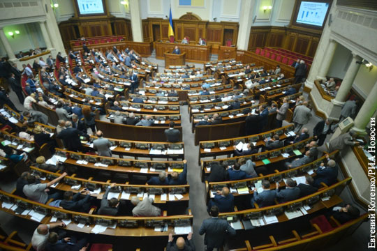 На Украине рассказали о сексе депутатов в зале Верховной рады