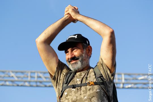 Пашиняна избрали премьером Армении 