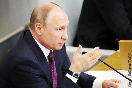 Путин призвал Россию не замыкаться «как огурцы в бочке»