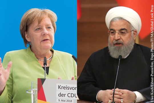 Меркель пообещала Ирану, что Европа останется в ядерной сделке