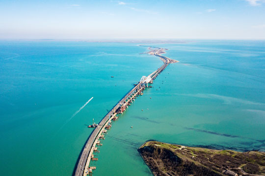 Строители заявили о готовности автоподхода к Крымскому мосту