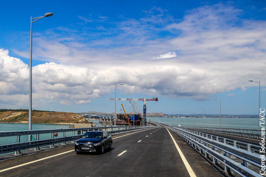 ЕС недоволен открытием Крымского моста