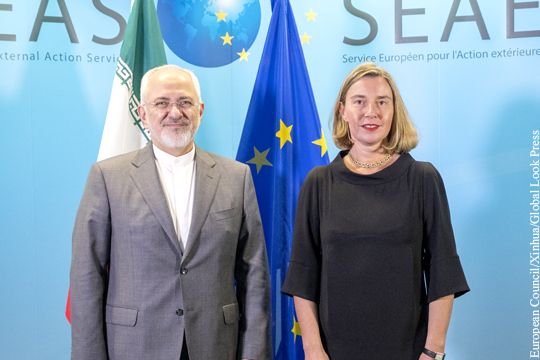 ЕС и Иран решили активизировать экономическое сотрудничество