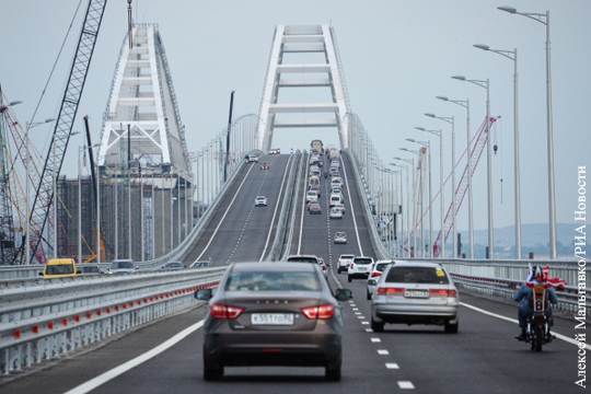 Крымский мост стал для иностранных СМИ предметом зависти и злобы