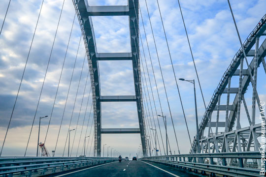 Украина подсчитала «убытки» от Крымского моста