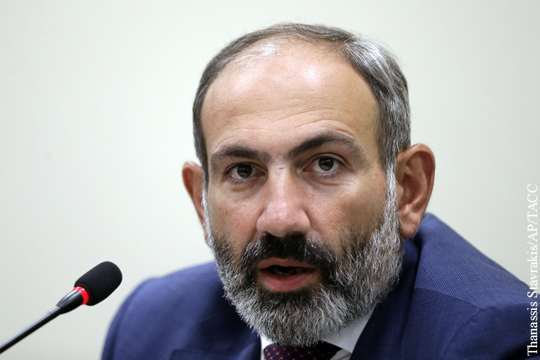 Пашинян заявил о нелегитимном статусе мэра Еревана 