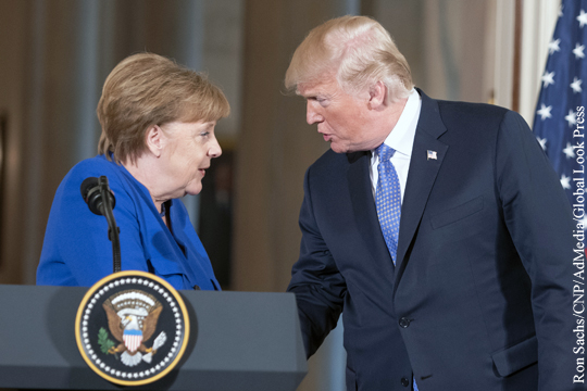 Стало известно о давлении Трампа на Меркель в вопросе «Северного потока – 2»