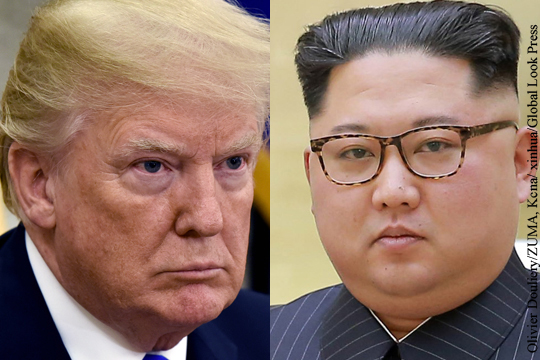 Трамп отказался от встречи с Ким Чен Ыном