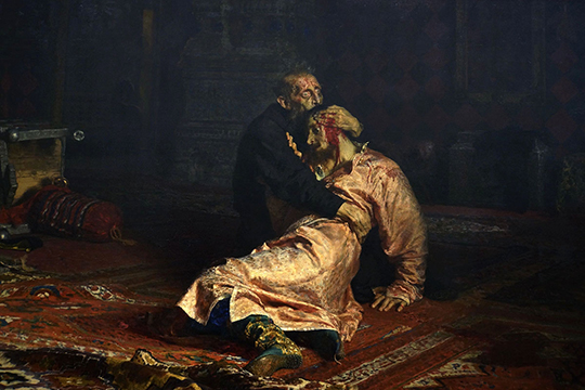 Картину Репина «Иван Грозный и его сын Иван» серьезно повредили в Третьяковке