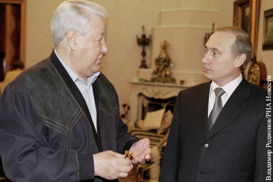 Якунин объяснил выбор Ельцина в пользу Путина