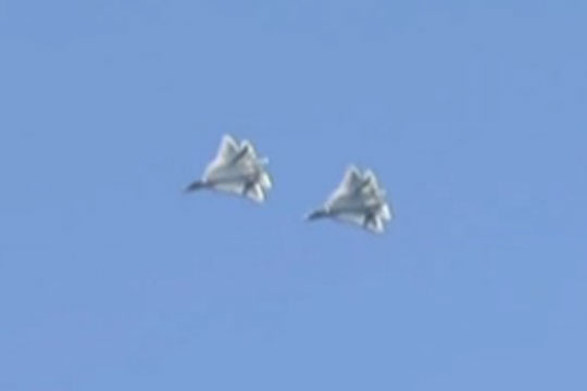 Опубликовано видео атаки Су-57