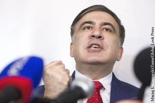 Саакашвили призвал Европу ввести санкции против Украины