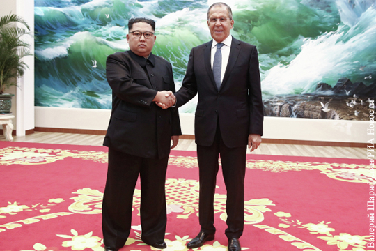 Лавров провел встречу с Ким Чен Ыном