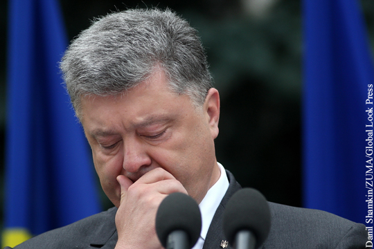 Кортеж Порошенко сбил ребенка на переходе в Киеве