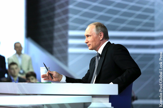 В «Прямой линии с Путиным» появится важное новшество