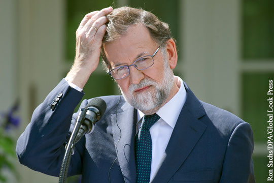 Испанский парламент вынес вотум недоверия правительству