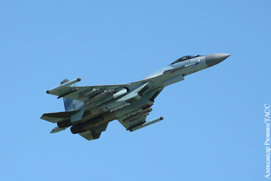 Воздушный бой истребителей Су-35С произвел фурор на авиашоу в Рязани