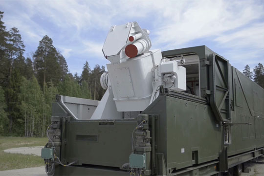 Создан фургон для представленного Путиным боевого лазера «Пересвет»
