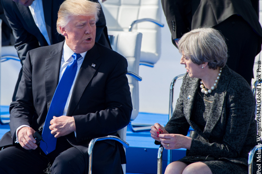 Трамп отказался встречаться с Мэй на саммите G7