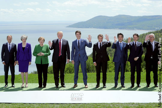 G7 согласовала общее итоговое коммюнике