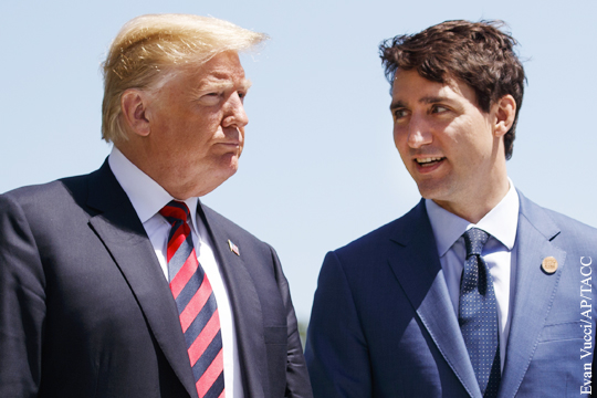 Канада отреагировала на обвинения со стороны Трампа