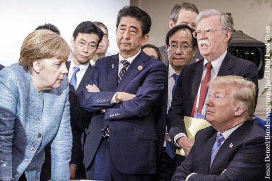 Саммит G7 разочаровал Меркель
