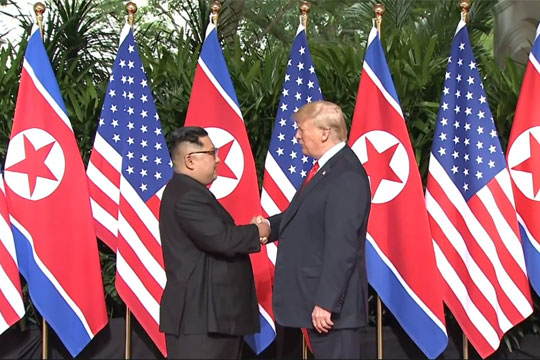 Состоялась встреча Трампа и Ким Чен Ына