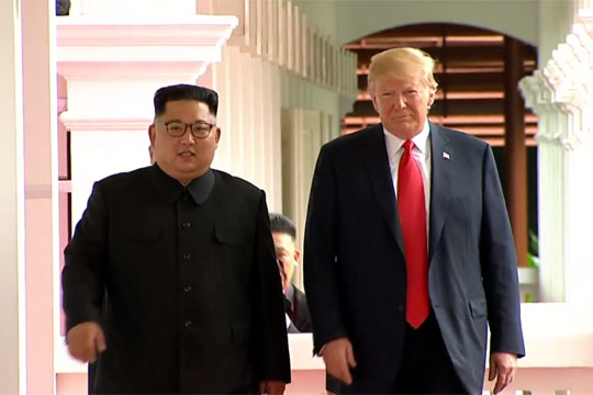 Ким Чен Ын прокомментировал встречу с Трампом