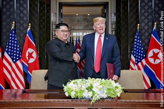 Трамп оценил итоги переговоров с Ким Чен Ыном