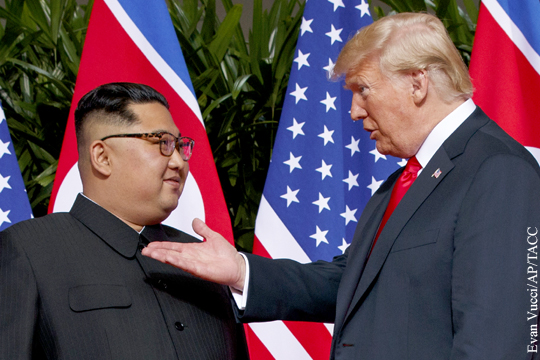 Трамп показал Ким Чен Ыну два варианта будущего КНДР