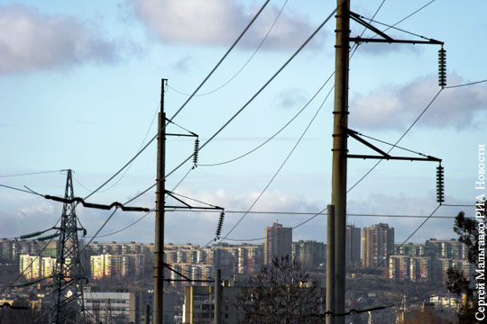 Электроснабжение Крыма полностью восстановлено