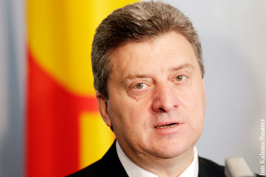 Президент Македонии отказался подписывать договор о переименовании страны
