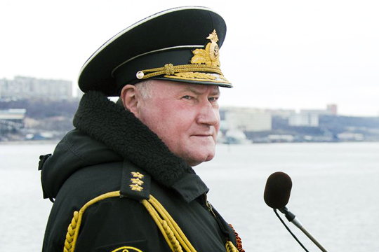 Главком ВМФ назвал число находящихся в море российских боевых кораблей