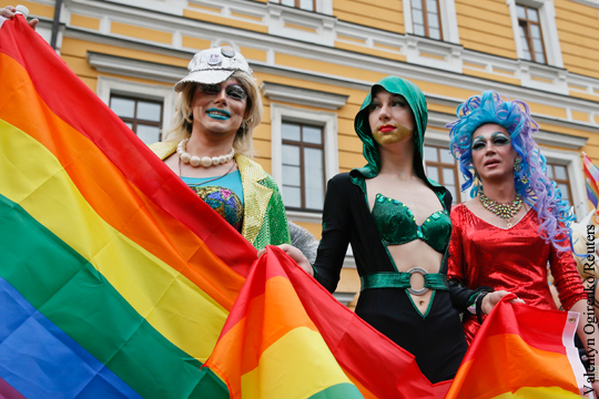 В Киеве прошел гей-парад