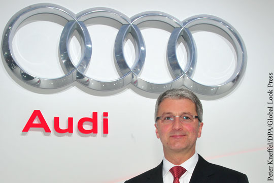 Задержан глава Audi