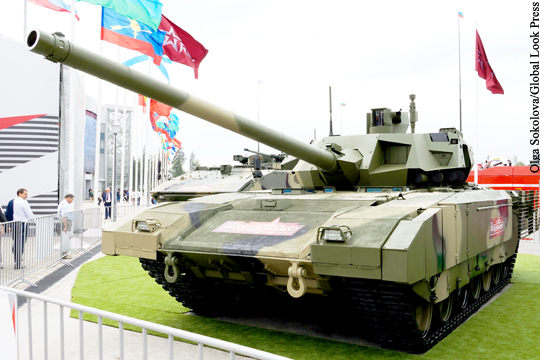 Появились сведения о проекте российского беспилотного танка на базе «Арматы»
