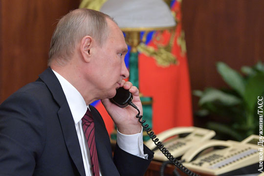 Путин и Порошенко поговорили по телефону