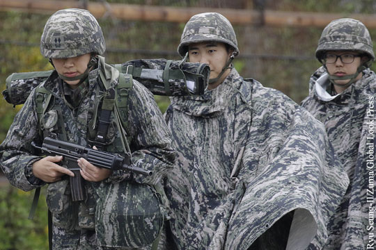 Ряд военных учений США и Южной Кореи приостановлен