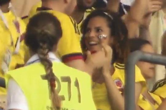 Россиянин сделал предложение колумбийке после гола ее сборной в ворота Польши
